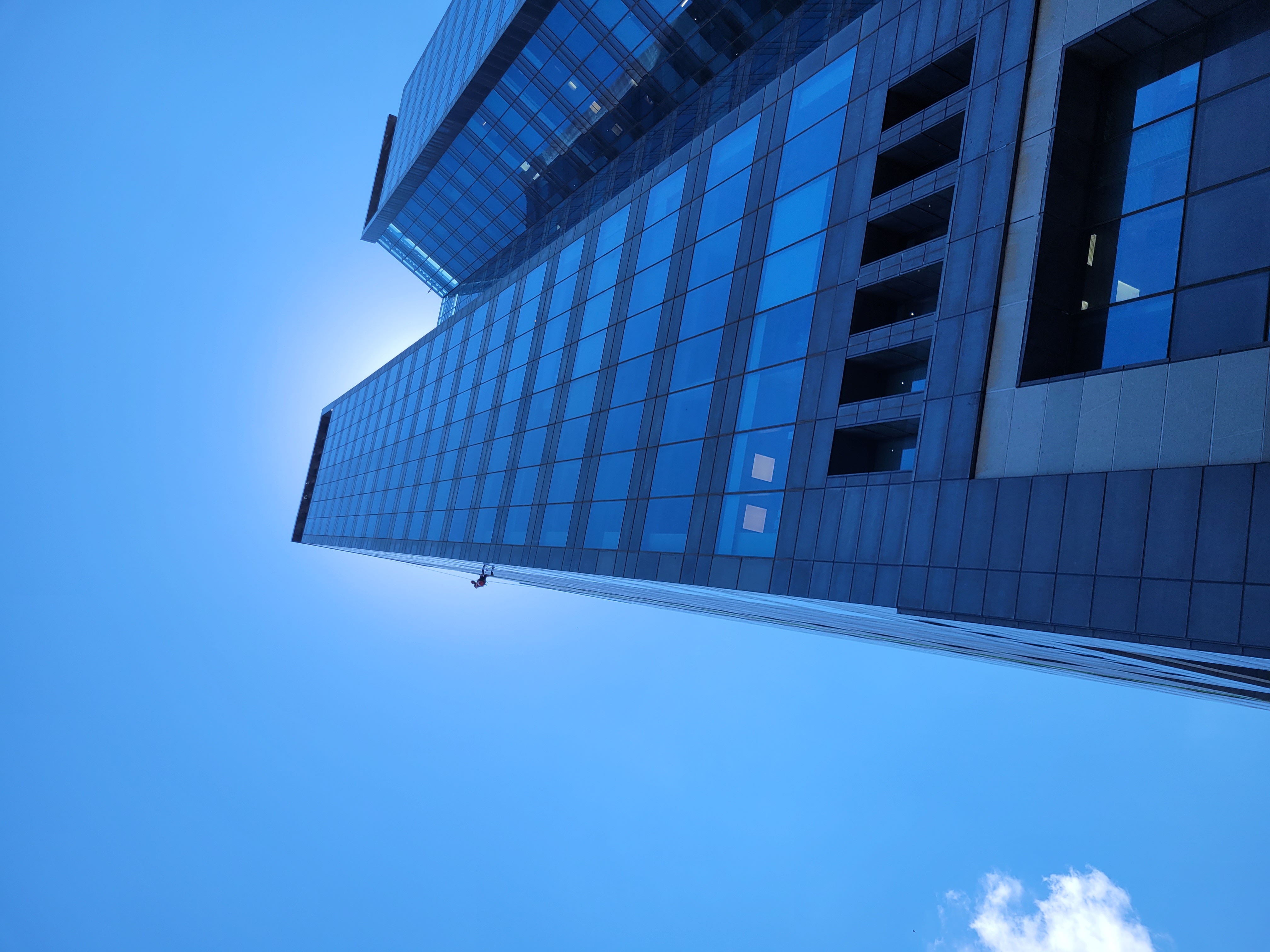 עבודת סנפלינג בגובה